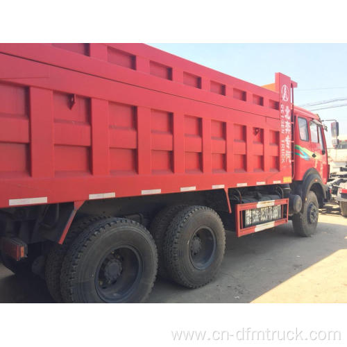 Dump truck for mineral site